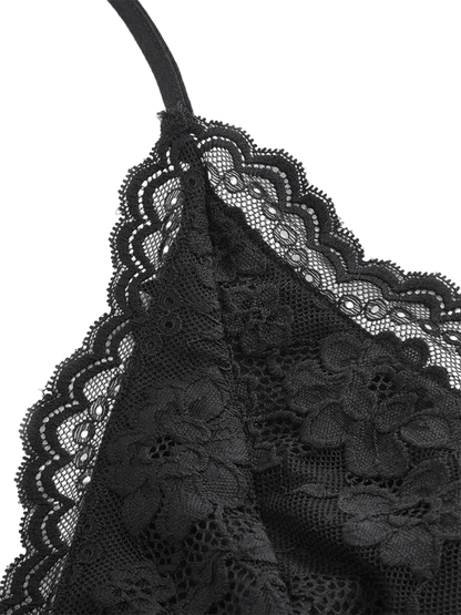 Black Lace Top