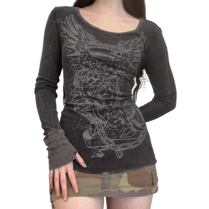 Vintage Grunge Top