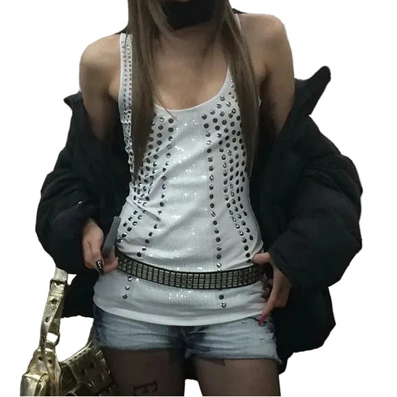 Sequin Tank Top