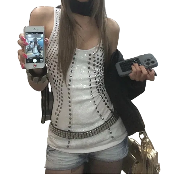 Sequin Tank Top