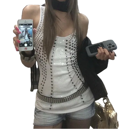 Sequin Tank Top