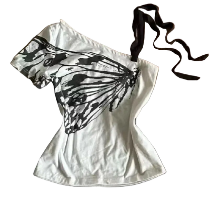 T-shirt Y2k Short Sleeve