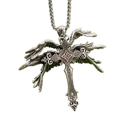 Wings Cross Necklace