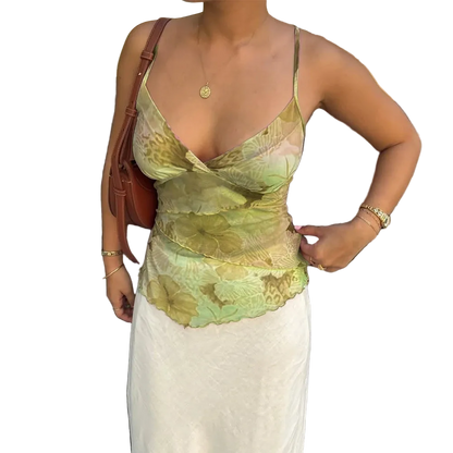 Vintage Floral Top