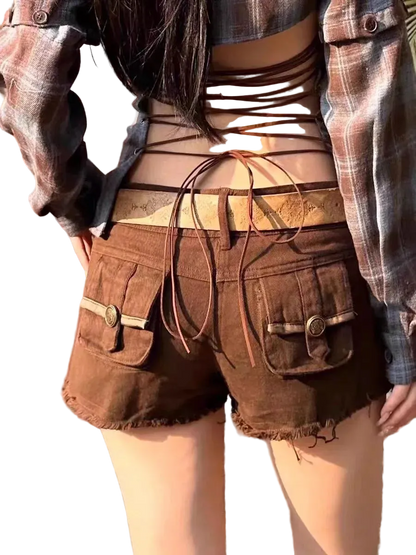 Multi-Pocket Shorts