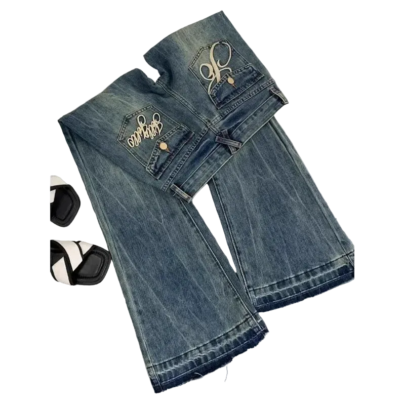 Retro Low-Waisted Jeans