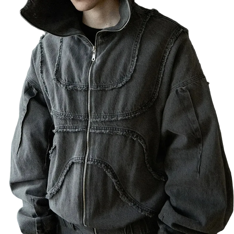 Denim Hoodie