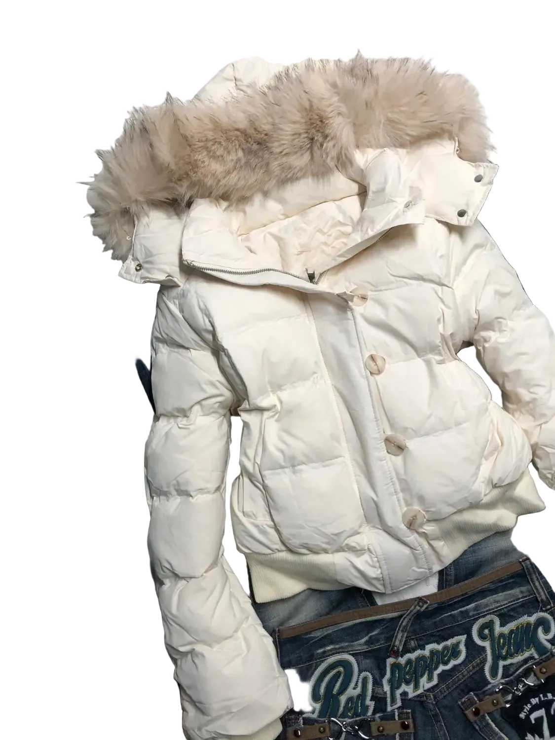 Fur Collar Coat