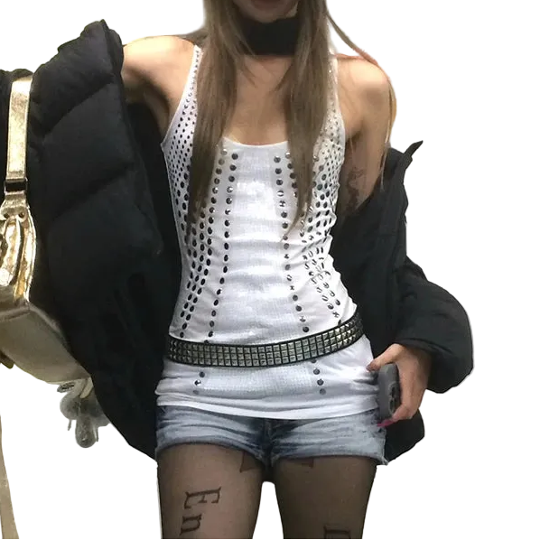 Sequin Tank Top