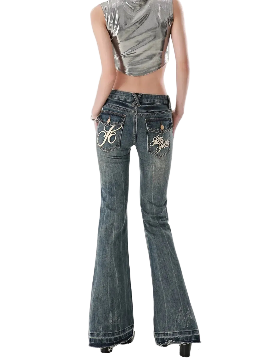 Retro Low-Waisted Jeans